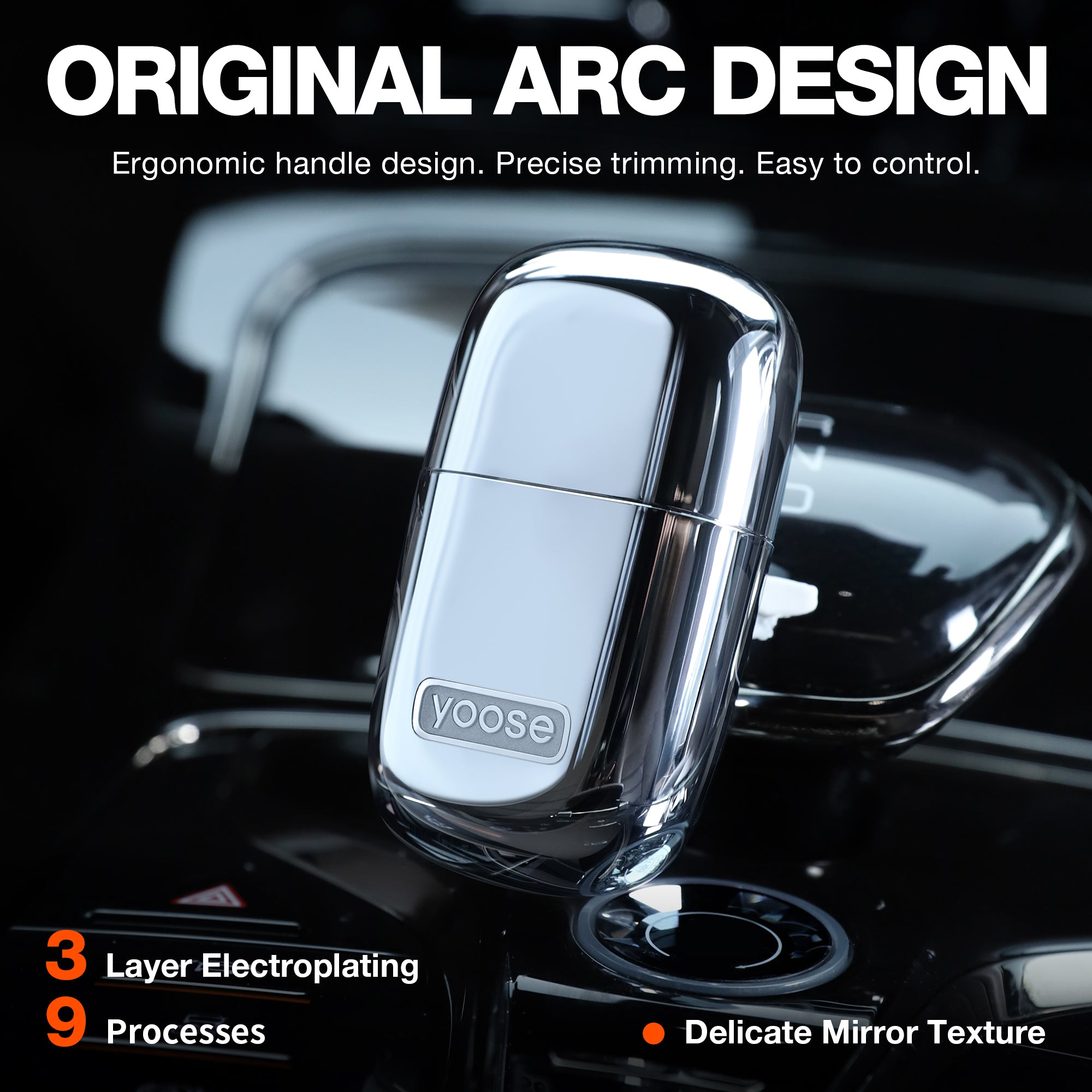 yoose Nose Hair Trimmer, Trendy Portable Ear and Nose Hair Trimmer