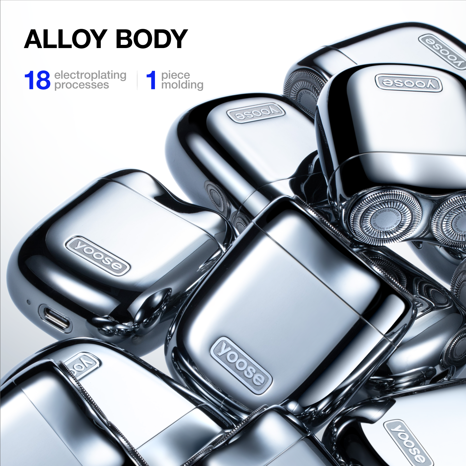 Alloy Mini Shaver