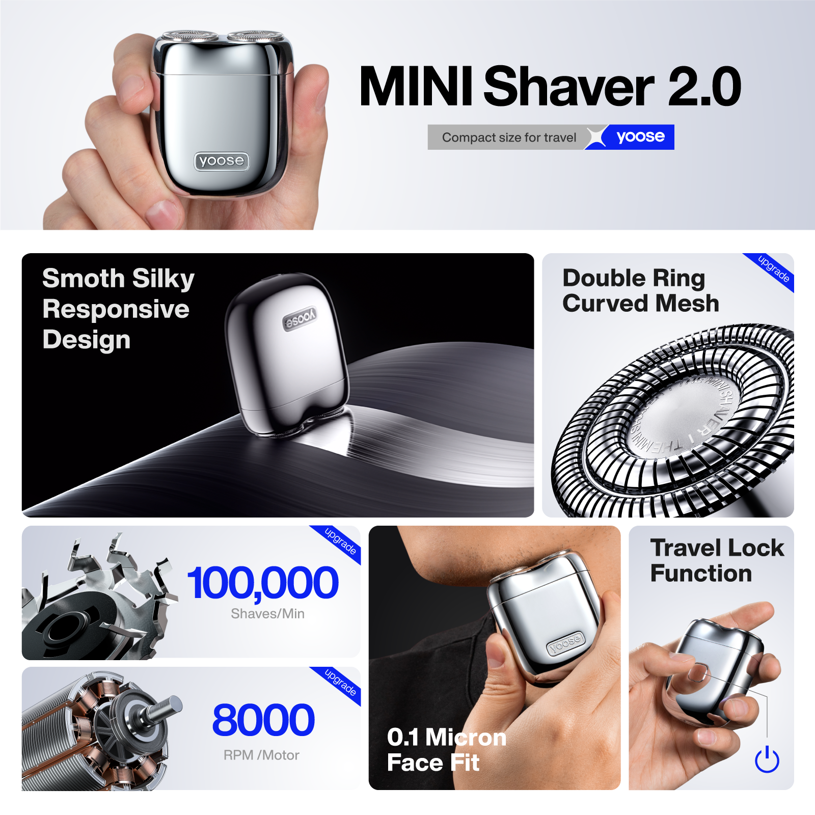 Alloy Mini Shaver