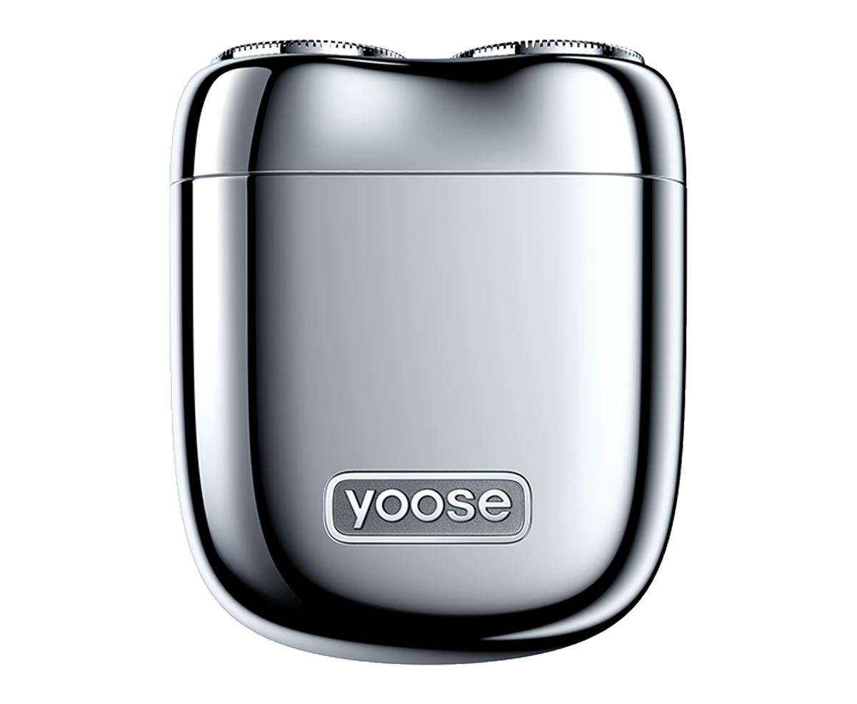yoose Portable Alloy Mini Electric Shaver for Men,USB-C Travel