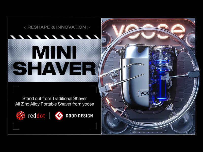 Mini Rotating Shaver - Alloy - Imported from Germany | Yoosetech.com