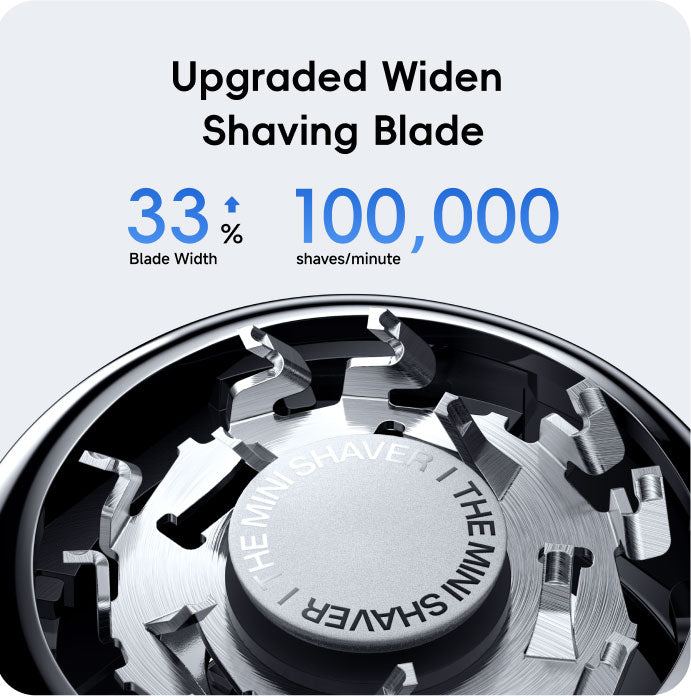 MINI shaver in use