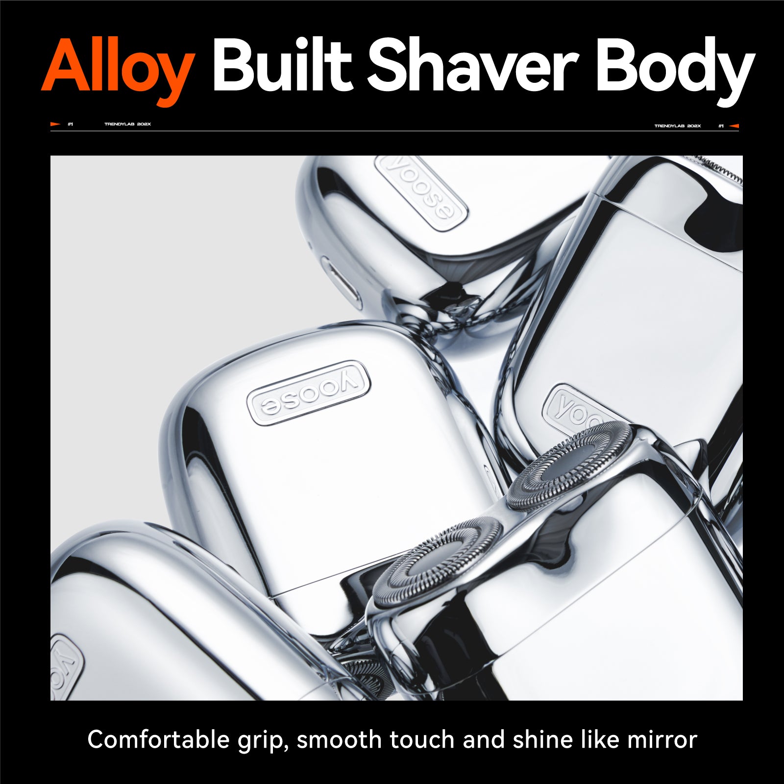MINI.2.0 Alloy Mini Electric Shaver - Men’s Compact Travel Facial Shaver